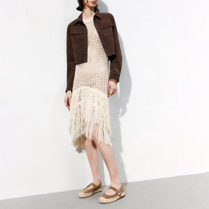 Brown Crystal Buckle Mary Jane Espadrilles