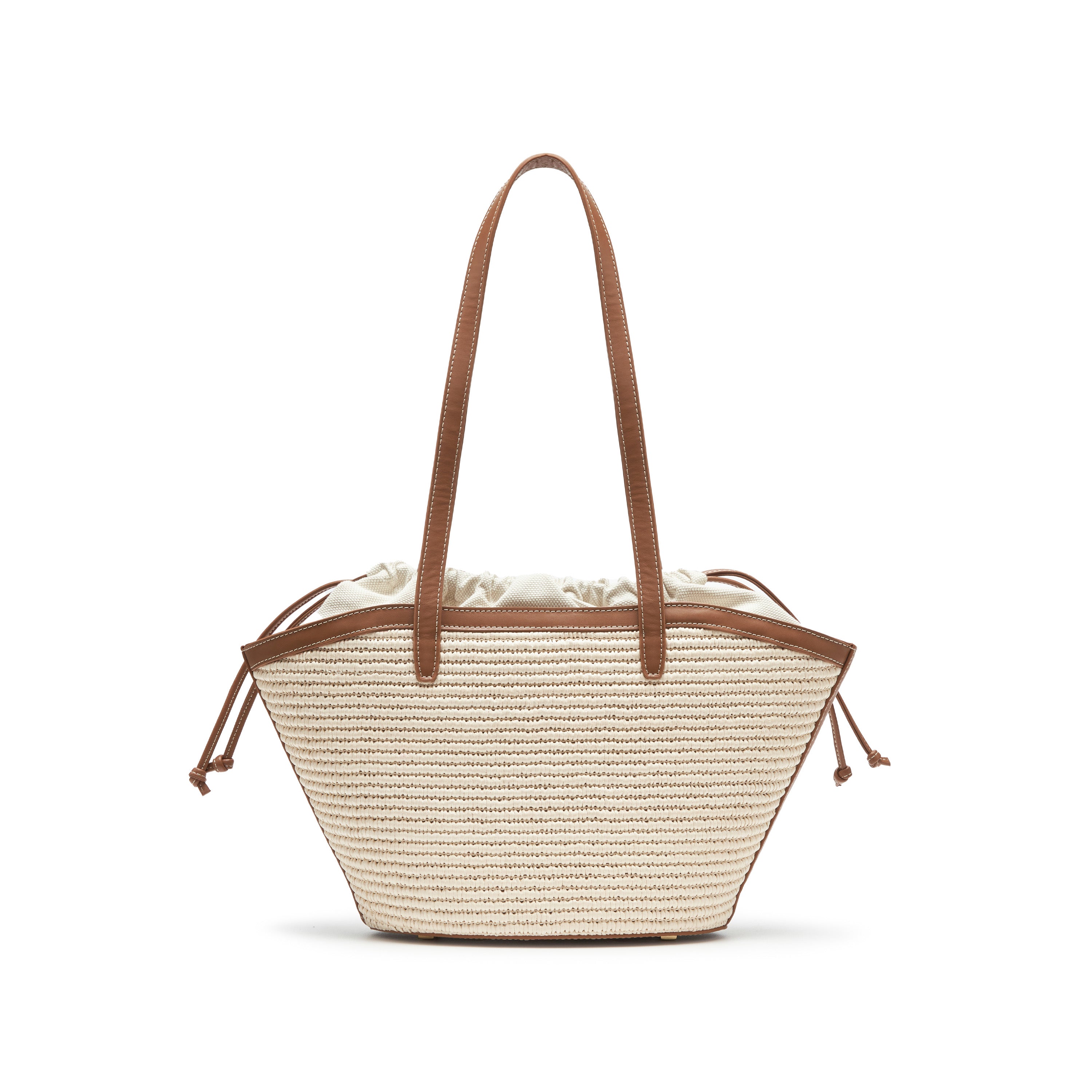 Camel Weave Basket Bags