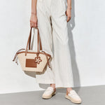 Load image into Gallery viewer, Camel Weave Basket Bags
