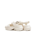 Load image into Gallery viewer, Beige Leather Sproty Chunky Sandals
