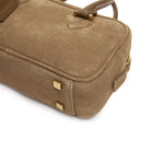 Load image into Gallery viewer, Olive Green Suede Beau bag
