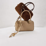 Load image into Gallery viewer, Olive Green Suede Beau bag
