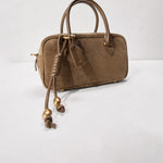 Load image into Gallery viewer, Olive Green Suede Beau bag
