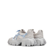 Light Blue Bows Grey Chunky Sneakers