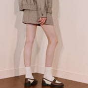 Liner Patch Brown Leather Penny Loafers