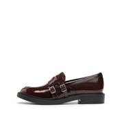 Brown Brushed ST Monk Strap Loafers
