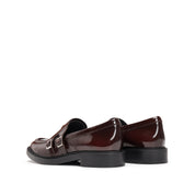 Brown Brushed ST Monk Strap Loafers