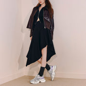 Silver Grey Super Lace Up Chunky Sneakers