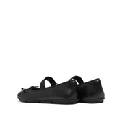 Black Bow Mary Jane Ballerina Flats