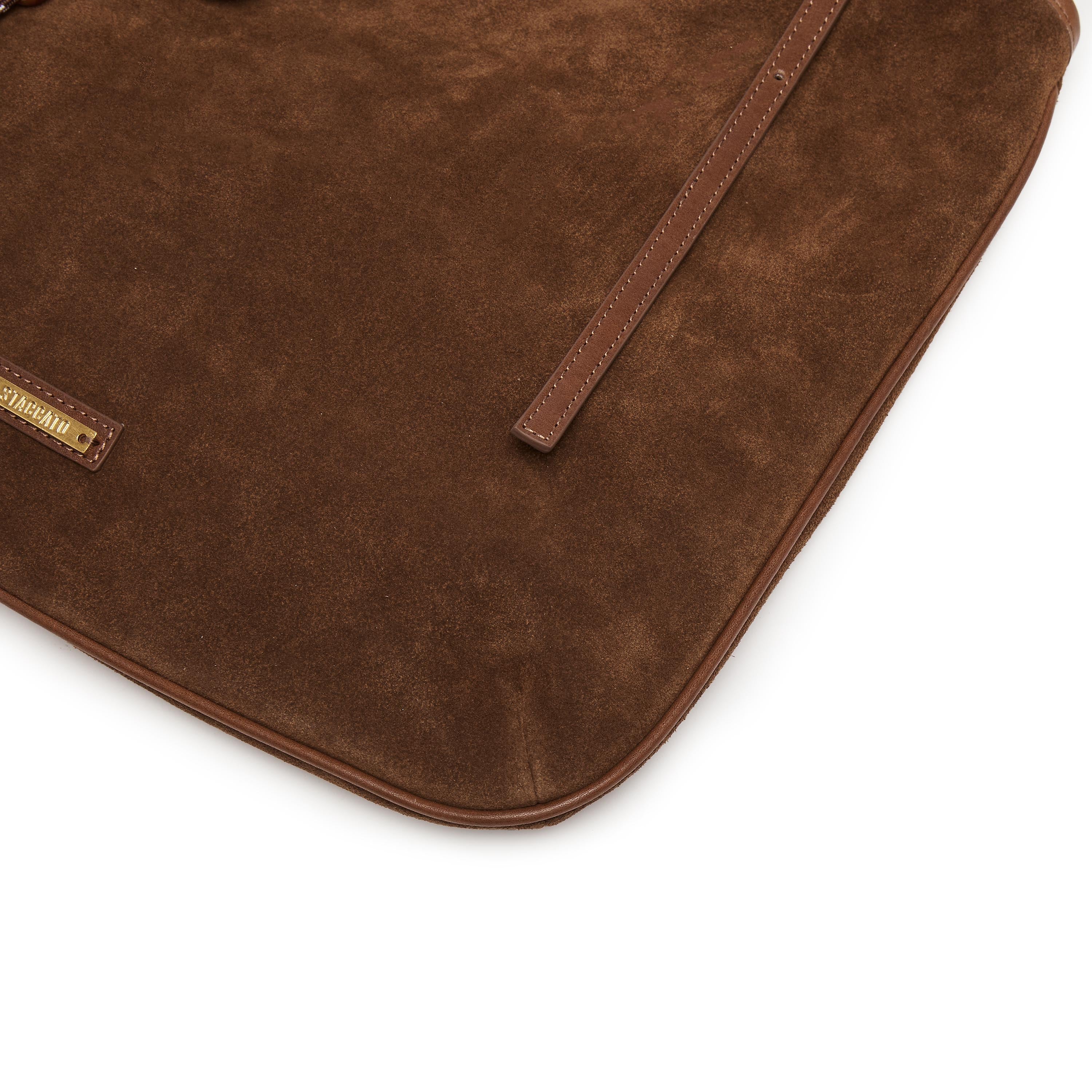 Brownies Suede Adjustable Strap Tote Bags