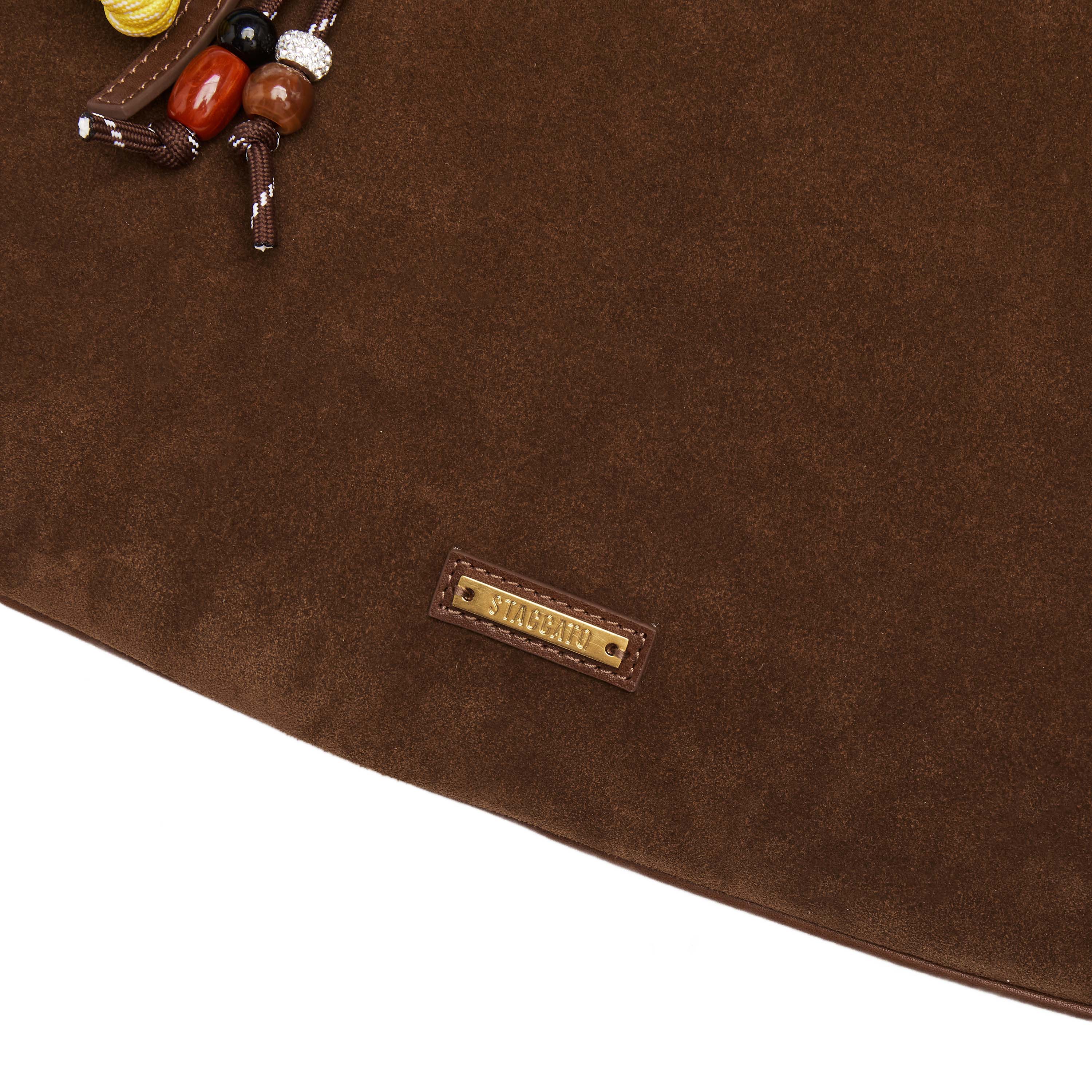 Brownies Suede Adjustable Strap Tote Bags