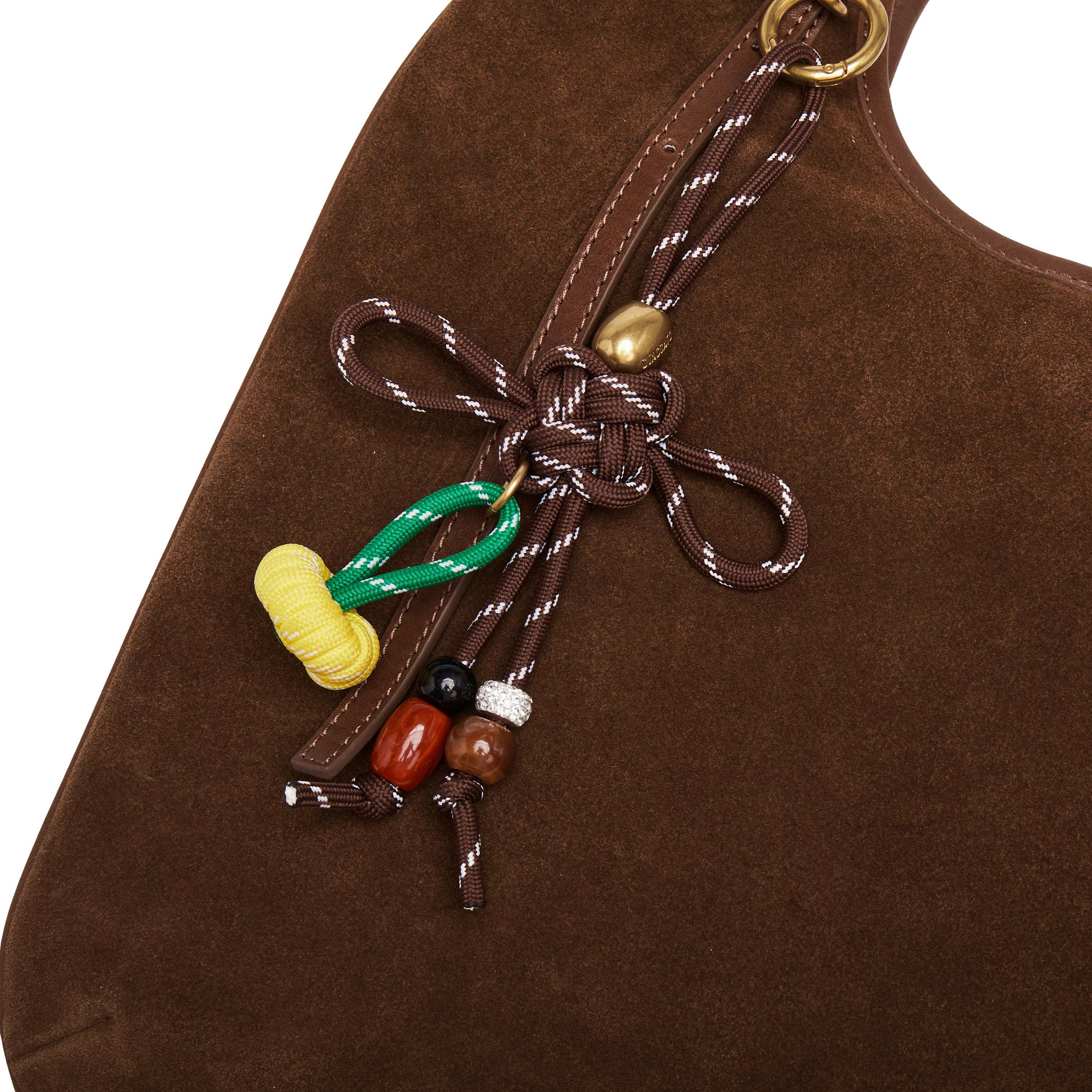 Brownies Suede Adjustable Strap Tote Bags