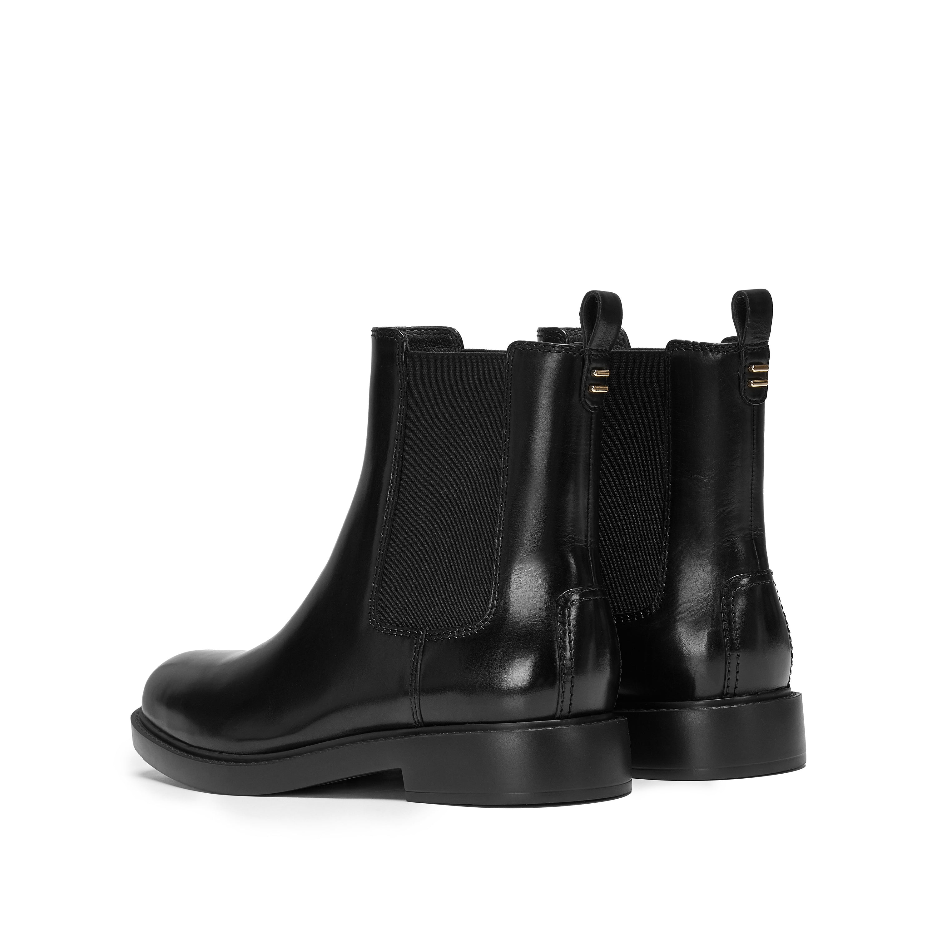 Black Boylish Baby Calf Chelsea Boots
