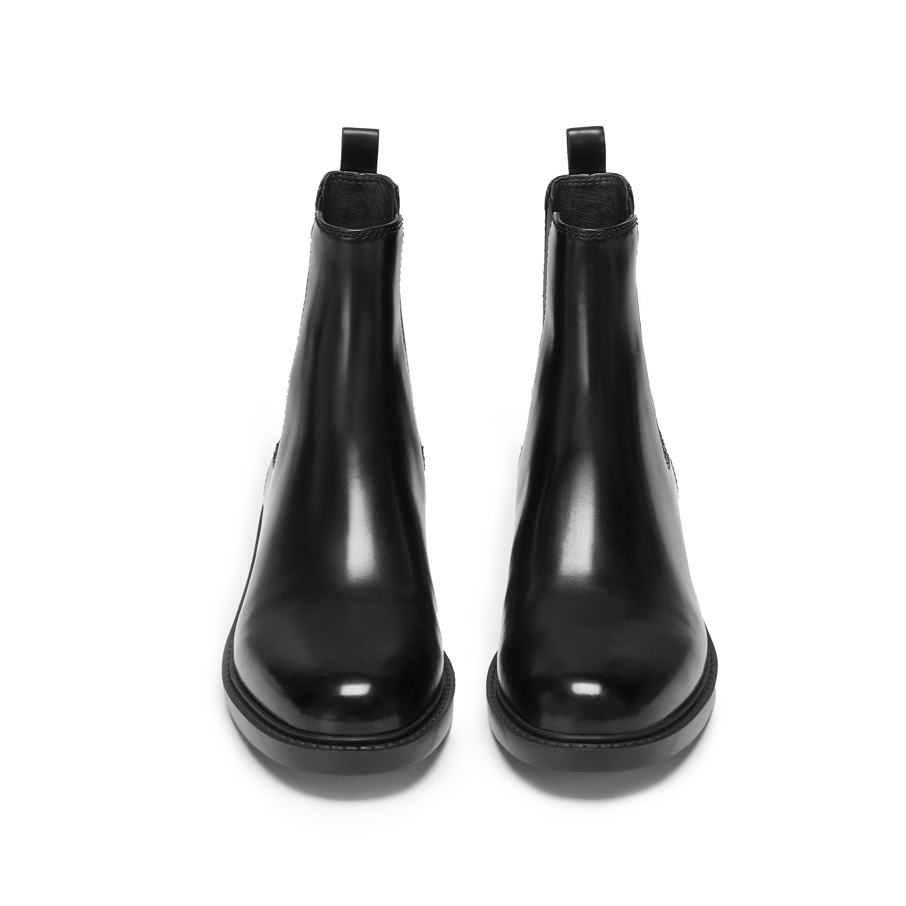 Black Boylish Baby Calf Chelsea Boots