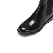 Black Boylish Baby Calf Chelsea Boots