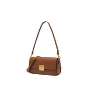 Camel ST Golden Buckle Boxy Crossbody bag
