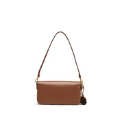 Camel ST Golden Buckle Boxy Crossbody bag