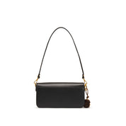 Black ST Golden Buckle Boxy Crossbody bag