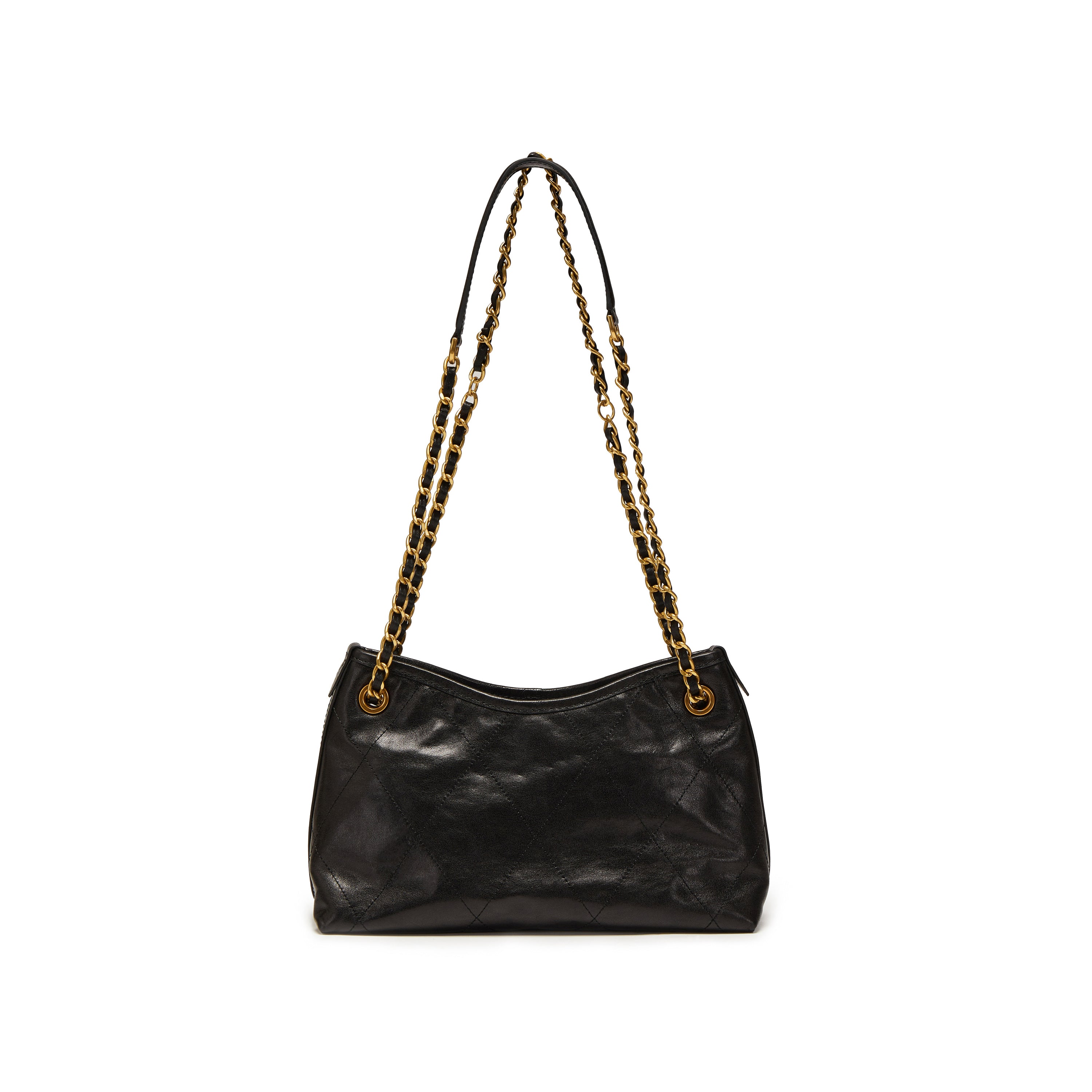 Black ST Bow Chain Small Crossbody Bags
