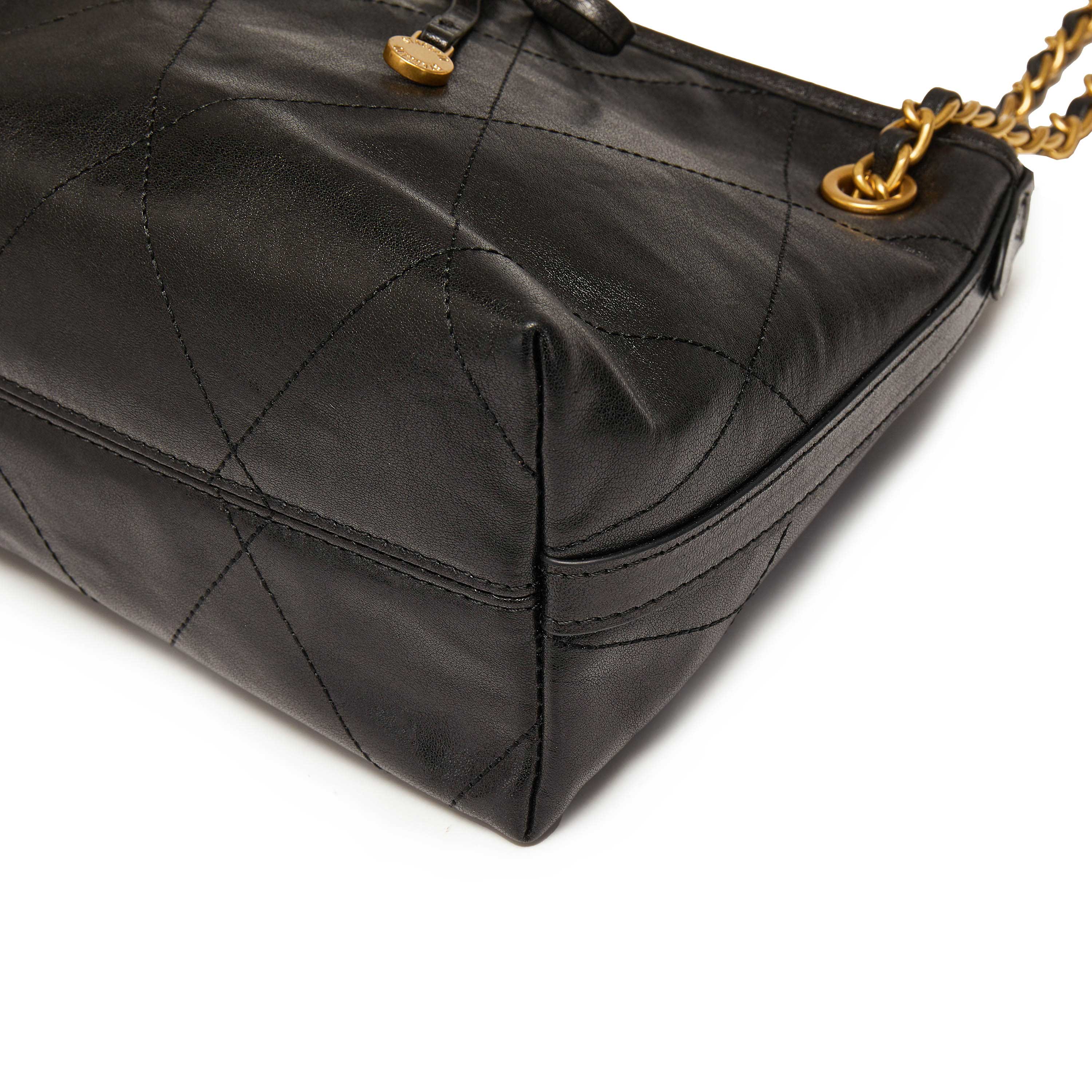 Black ST Bow Chain Small Crossbody Bags