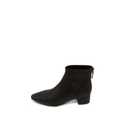 Black Sheep Leather Ankle Heeled Boots