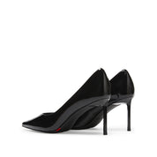Patent Calf Pointed Toe Stiletto Heel Pumps