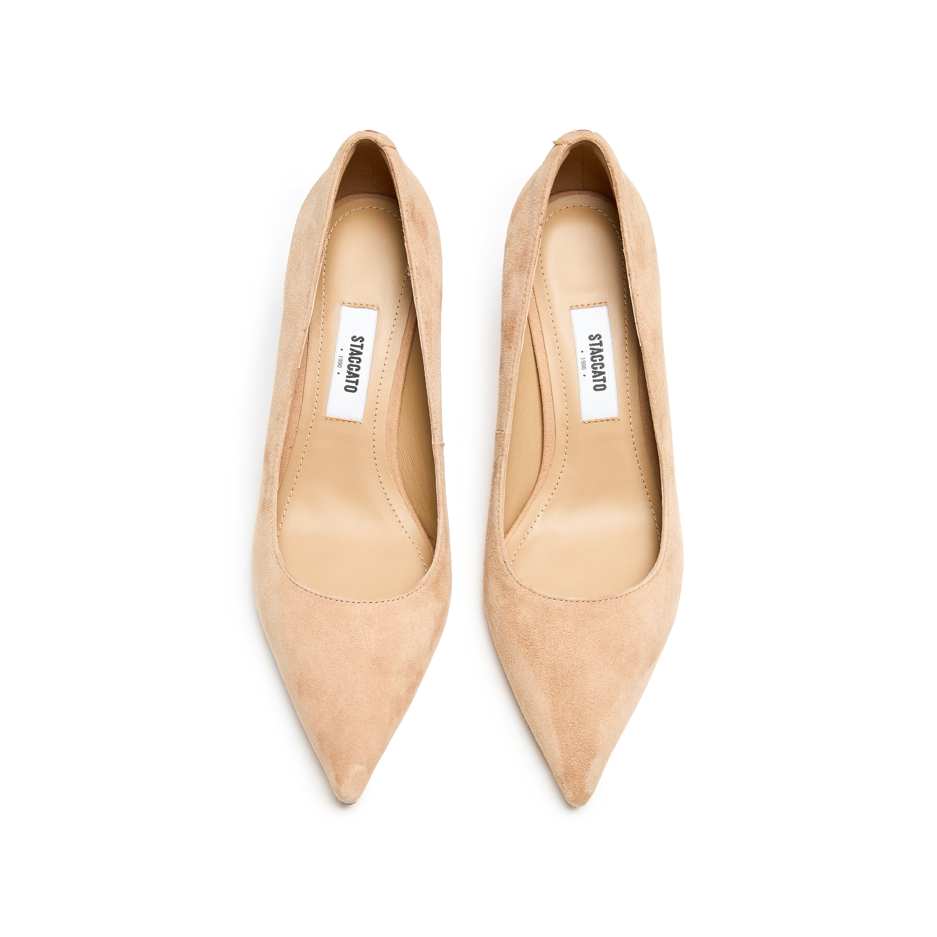 Suede Pointed Toe Stiletto Heel Pumps