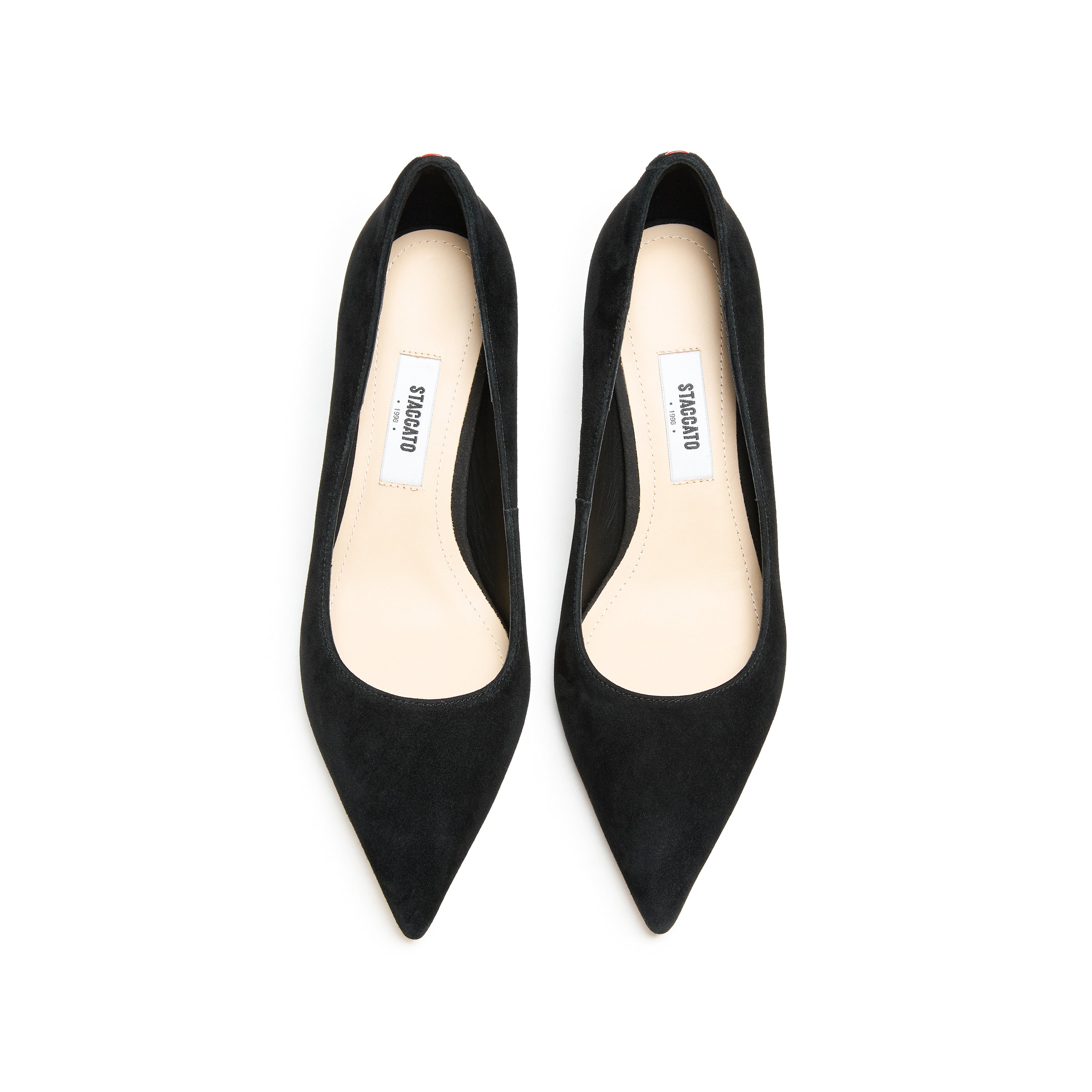 Suede Pointed Toe Stiletto Heel Pumps