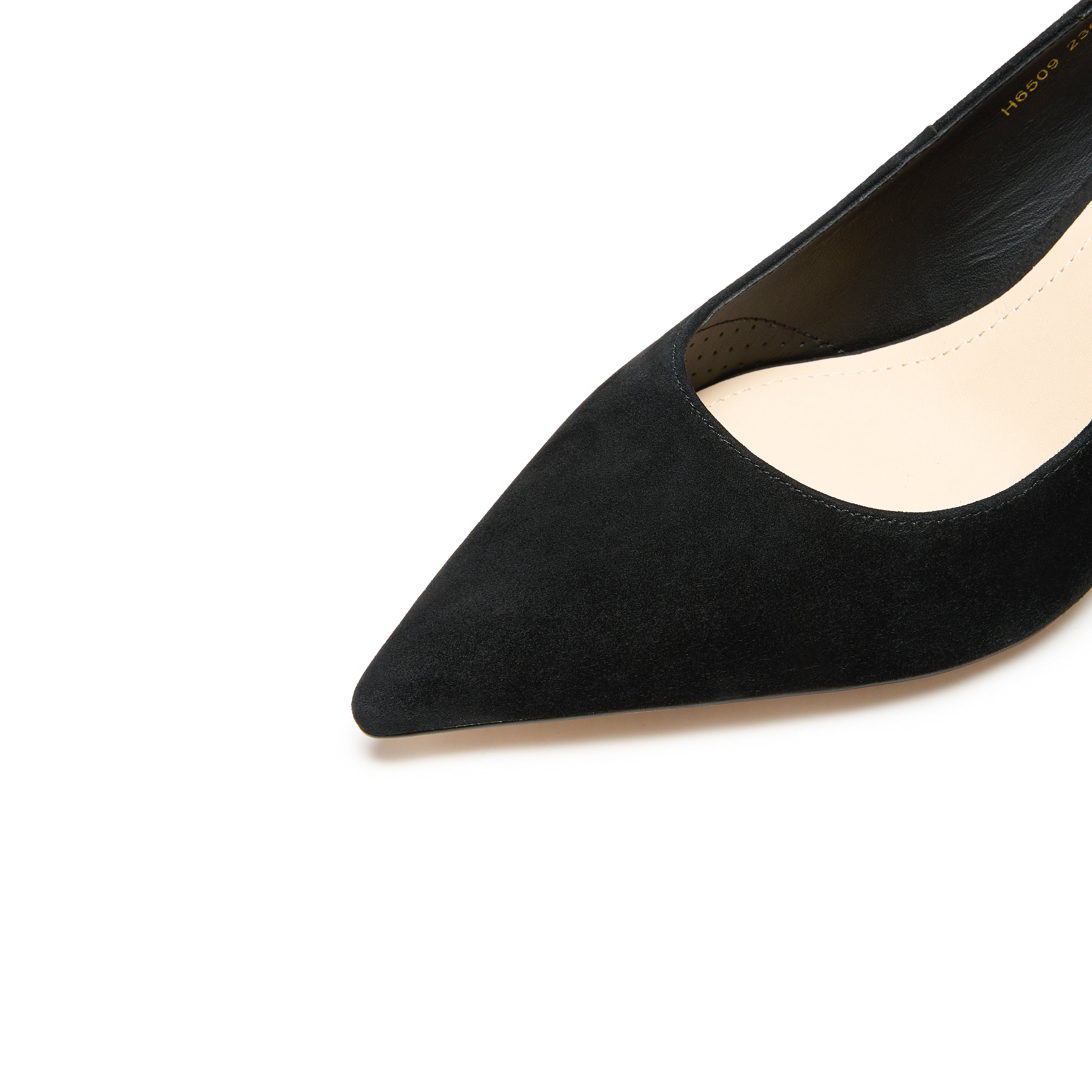 Suede Pointed Toe Stiletto Heel Pumps