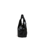 [DUA] Mini Drawstring Tassel Leather Tote Bag
