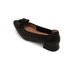 Load image into Gallery viewer, Black ST Bow Mono Leather Pumps
