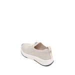 Load image into Gallery viewer, Beige Elastic Lace Up Knitted Sneakers
