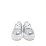 Silver Glitter ST Logo Chunky Platform Sneakers