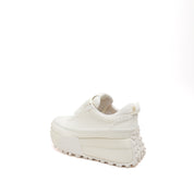Woven Stitching Chunky Platform Sneakers
