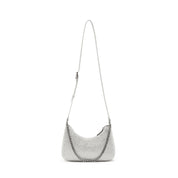 Beige Embossed Bow Mini Handbags