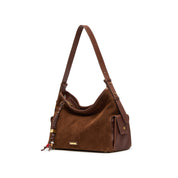 Brownies Suede Pocket Hobo Bags