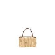 Mini Raffia Crystal Fireworks Cuby Camera Bags