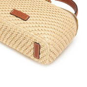 Mini Raffia Crystal Fireworks Cuby Camera Bags