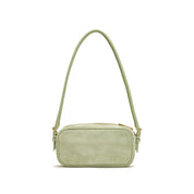 Cube Mini Green Calf Handbags