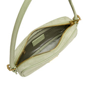Cube Mini Green Calf Handbags