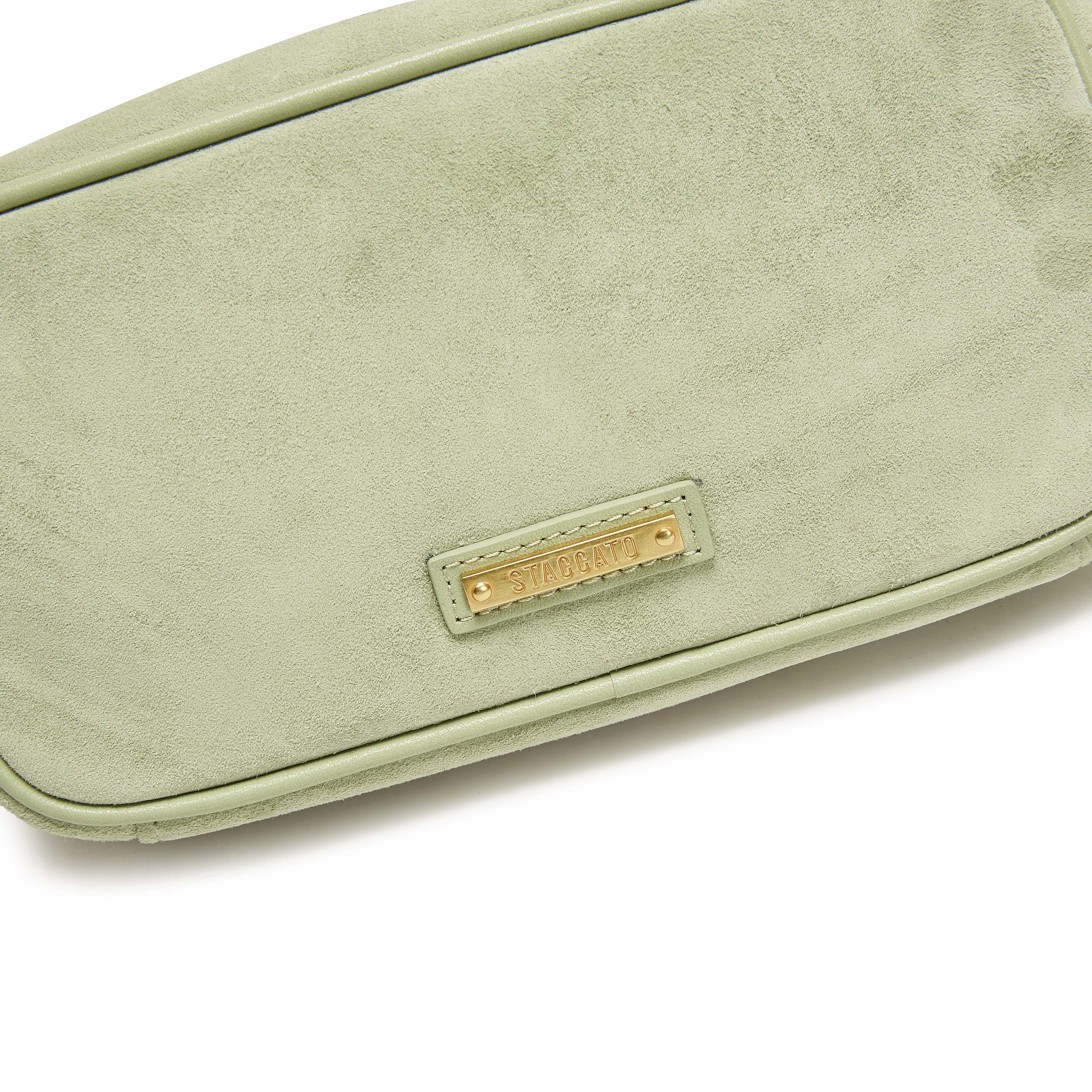 Cube Mini Green Calf Handbags