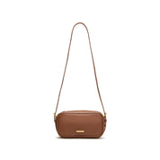 Cube Mini Brown Calf Handbags