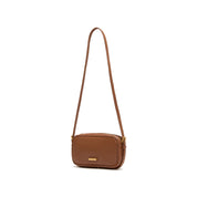 Cube Mini Brown Calf Handbags