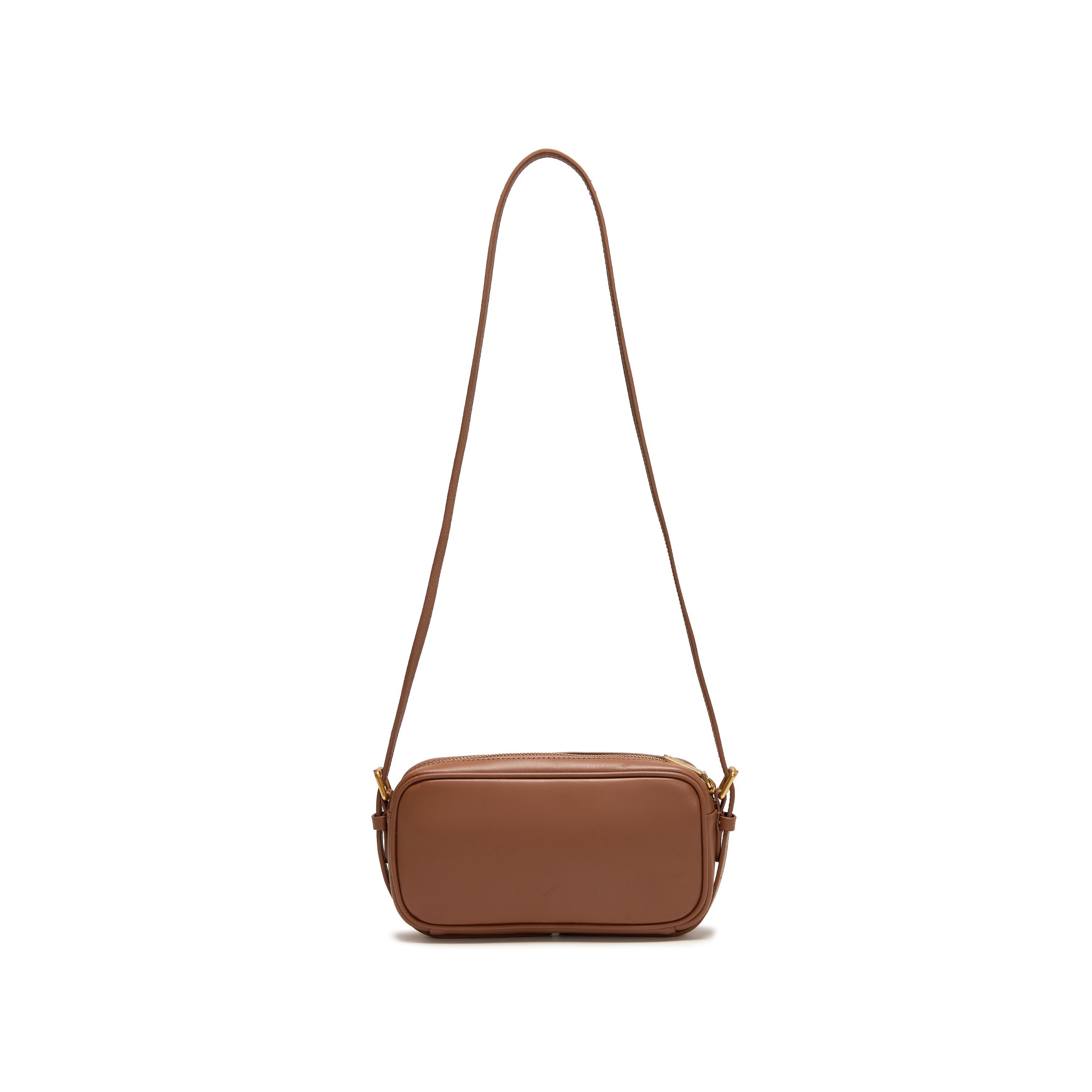 Cube Mini Brown Calf Handbags