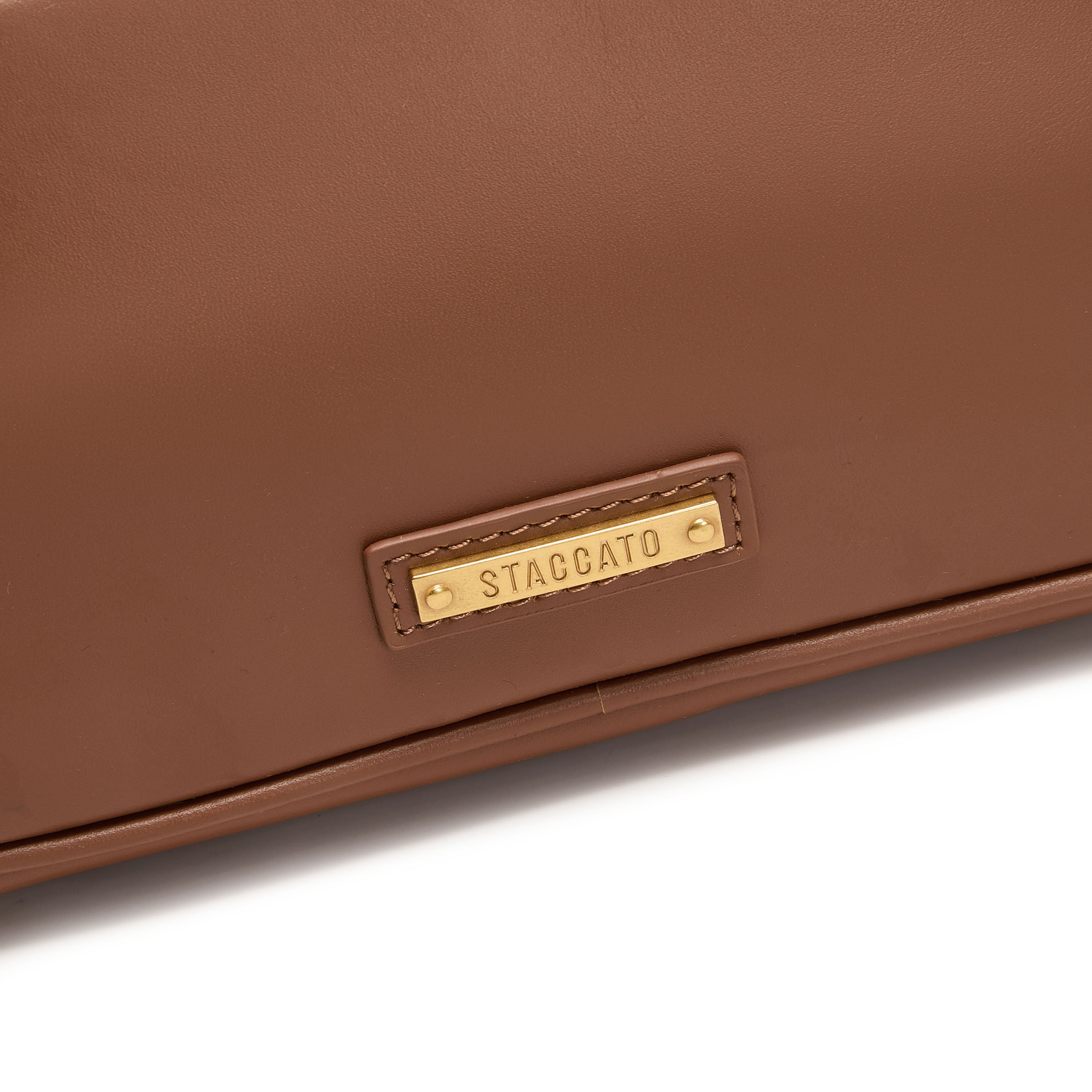 Cube Mini Brown Calf Handbags