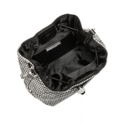Girly Mini Crystal Drawstring Bucket Bags
