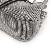 Girly Mini Crystal Drawstring Bucket Bags