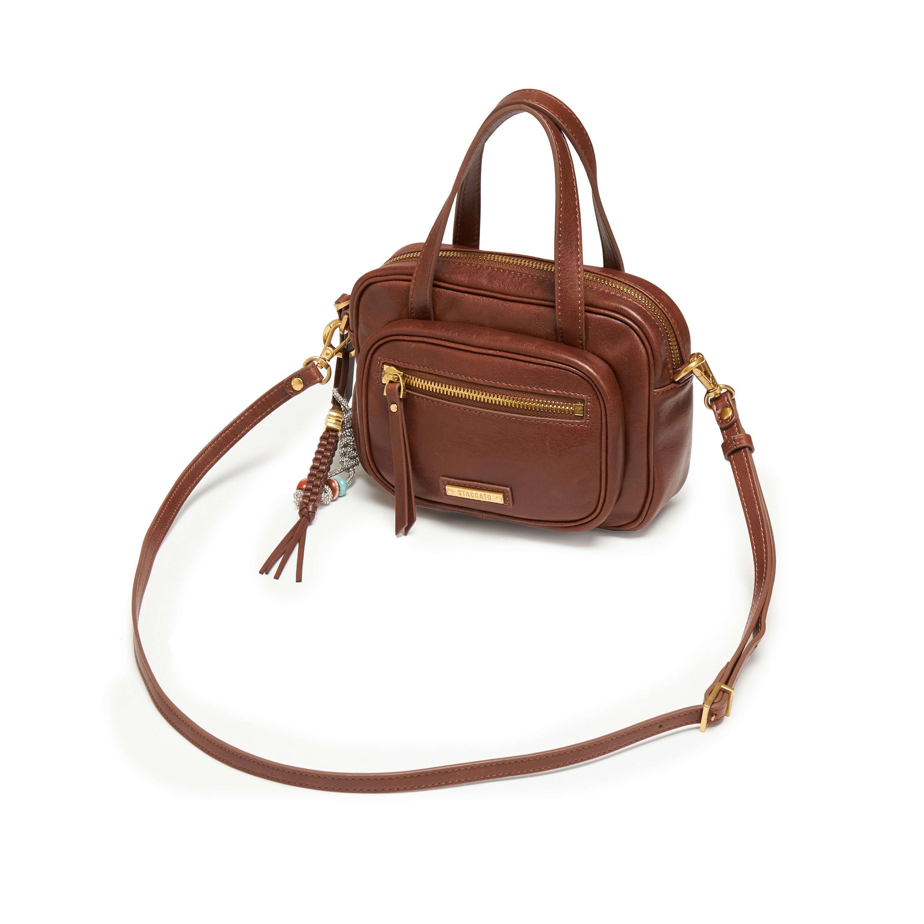 Mini Brushed Rusty Brown Pocket Camera Bags