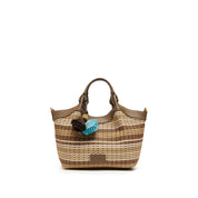Strap Pattern Raffia Crystal Fireworks Crossbody Bags
