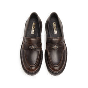 Brushed Rusty ST Gem Platform Loafers